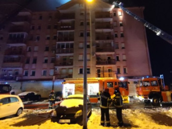 Lokalizovan požar u Novom Sadu
