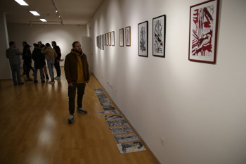 Отворена изложба цртежа и графика Милоша Радића