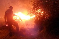 Пожар на Растоцима: Ватрогасци одбранили куће од ватре