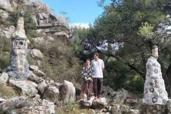 Требињски умјетници стварају нестварне мозаике на стијенама