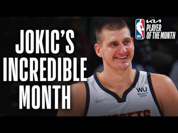 Јокић играч мјесеца у Западној конференцији (ВИДЕО)
