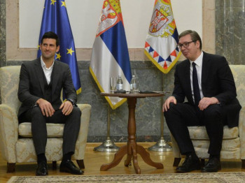 Đoković se zahvalio Vučiću - Moja veza i odnos prema srpskom narodu jača iz dana u dan 