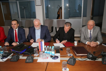 Потписан споразум о сарадњи синдиката Електропривреде Србије и Српске