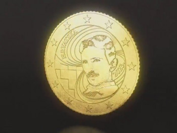 Hrvatska predstavila kovanicu evra sa likom Tesle (VIDEO)