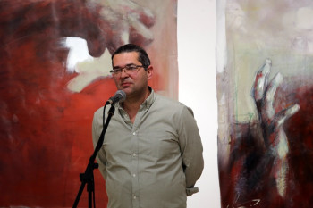 KC Trebinje: Otvorena izložba slika ''Autoportret'' Borka Močevića