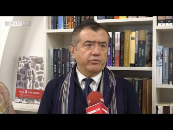 Vladimir Pištalo u posjeti Narodnoj biblioteci Trebinje(Video)