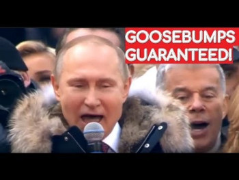 Vladimir Putin zapjevao himnu sa 130.000 ljudi (VIDEO)