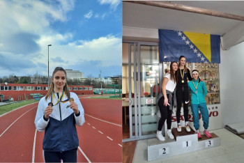 Atletičarke Nina Zurovac i Katarina Filipović odlične u Sarajevu