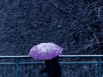 Snijeg u Zagrebu i dijelovima Hrvatske i Slovenije