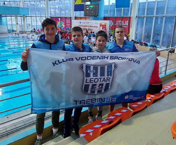ODLIČAN NASTUP PLIVAČA KVS ''LEOTAR'' NA  XIX. MPM ''SARAJEVU S LJUBAVLJU''