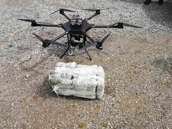 У Црној Гори одузет дрон којим је кријумчарена дрога