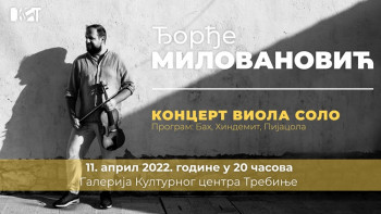 KC: Koncert Đorđa Milovanovića, violiste iz Beograda