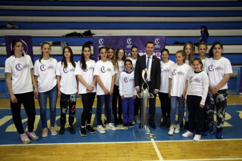 U Trebinju promovisano fudbalsko Evropsko prvenstvo za kadetkinje