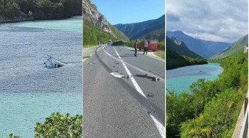 Тешка несрећа: Цистерна слетјела у језеро код Мостара, повријеђено више особа