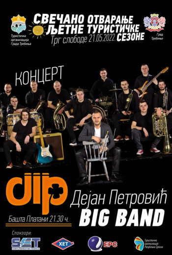 Отварање туристичке сезоне 21. маја уз богат садржај и концерт Биг бенда