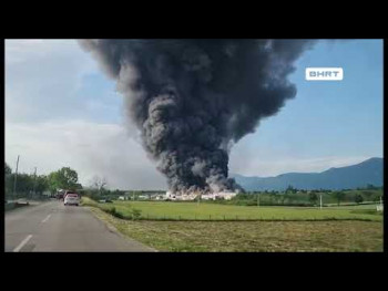 Veliki požar u Bihaću (VIDEO)