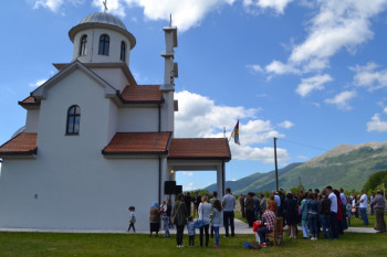 Crkva u Pridvorcima kod Nevesinja sutra obilježava slavu