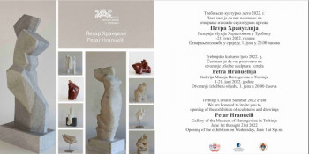 Музеј Херцеговине: Данас отварање изложбе скулптура и цртежа Петра Хрануелија