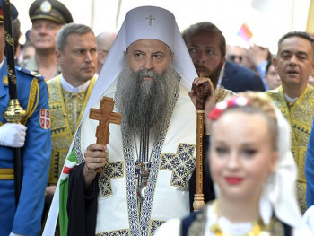 Patrijarh Porfirije predvodio spasovdansku litiju (FOTO)