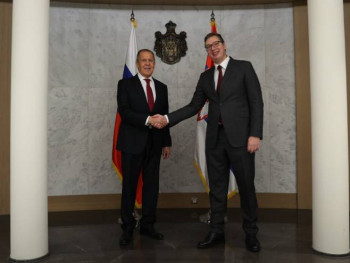 Lavrov za RTRS: Sa Vučićem o temama bitnim za srpske prijatelje (VIDEO)