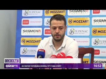 КК Леотар успјешна сезона, пут у АБА 2 лигу(Видео)