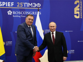 Putin Dodiku: Rusija visoko cijeni poziciju Republike Srpske