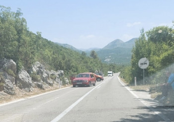 Saobraćajka na putu Trebinje – Dubrovnik