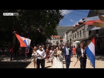 Trebinje: Sklopljen brak između naše sugrađanke i Holanđanina (VIDEO)