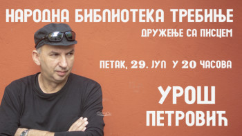 Na radost i djece i odraslih: Uroš Petrović u petak u trebinjskoj biblioteci