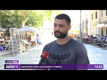 Ljetni kampu u boksu 2022 održan u Trebinju