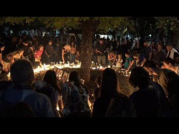 Цетињани одали почаст убијеним суграђанима (ВИДЕО)