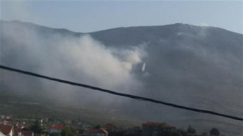 Угашен пожар на јужној страни Леотара