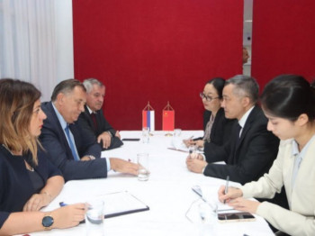 Додик разговарао са кинеским амбасадором о реализацији пројеката у Српској