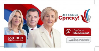 Dr Ljubica Miljanović, kandidat SNSD-a za Predstavnički dom Parlamentarne skupštine