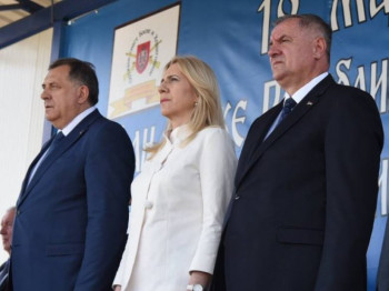 Dodik, Cvijanović i Višković danas u Gacku