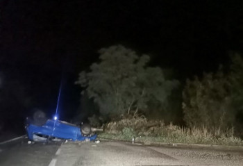 Преврнуо се аутомобил у Волујцу