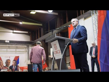 Predizborna tribina SNSD-a u Nevesinju i na Berkovićima