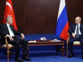 Састанак Путина и Ердогана у Астани
