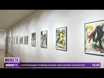 У Културном центру отворена изложба слика и цртежа Горана Митића