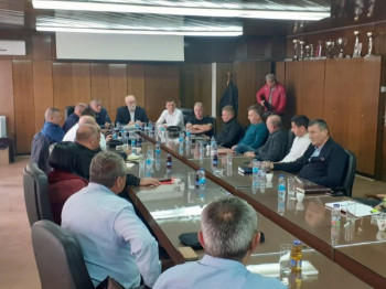 Gacko: Zajednički sastanak sindikata elektroprivreda Srpske i Srbije