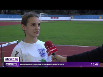 Veliki uspjeh mladih trebinjskih atletičara