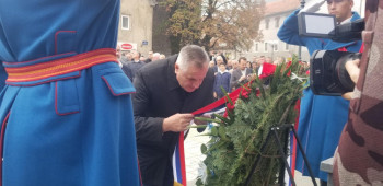 Predsjednik Vlade Republike Srpske, Radovan Višković, u Nevesinju za Mitrovdan (FOTO)