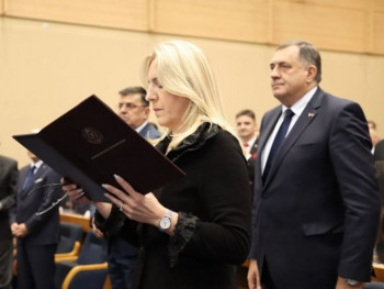 Željka Cvijanović položila zakletvu u Narodnoj skupštini Srpske (FOTO/VIDEO)