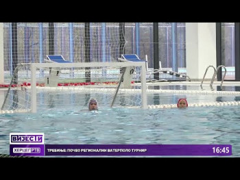 Trebinje: Počeo regionalni turnir u vaterpolu (Video)