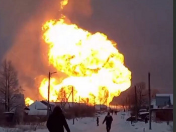 Експлозија на гасоводу којим се гас преко Украјине транспортује у Европу, има погинулих (ВИДЕО)