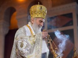 Patrijarh Irinej sutra u Hilandaru