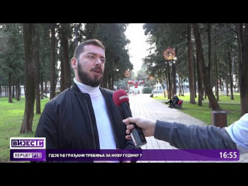 Gdje će građani Trebinja za novu godinu ?(Video)