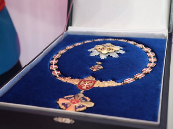 Dodik odlikovao Putina Ordenom Republike Srpske na ogrlici