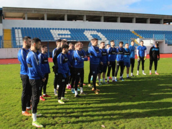 Fudbaleri Leotara na pripremama u Metkovićima