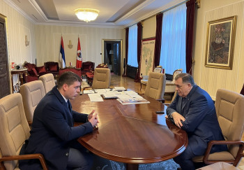 Dodik razgovarao sa Šapurićem o nastavku saradnje